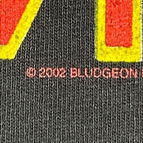 Vintage Def Leppard 2002 X Tour T Shirt Ten Concert Rock Band Black Tee M Medium - Picture 7 of 9